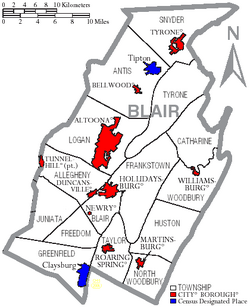 Blair County, Pennsylvania | Familypedia | Fandom
