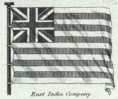 British East India Company Flag from Rees