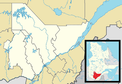 Shawinigan is located in Central Quebec