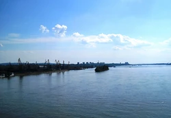 The Danube at Ciobanu