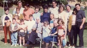 Family Reunion 1966 Bolado Park, Holister, California. Rob and Rosa sitting. Page author William Gorman left of Rob Gorman