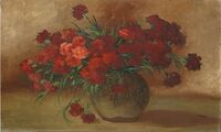 Eugenia Filotti - Vase with carnations