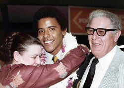 Obama at Punaho graduation