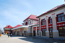 RO BZ Railway station