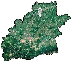 Location of Mediaș in Sibiu County