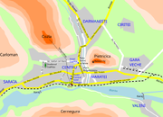 Map of Piatra Neamţ