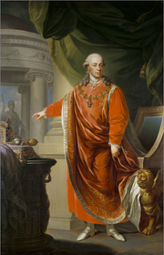 File:Johann Daniel Donat, Emperor Leopold II in the Regalia of the Golden Fleece (1806).png