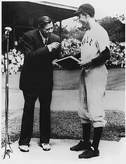 Babe Ruth George Bush