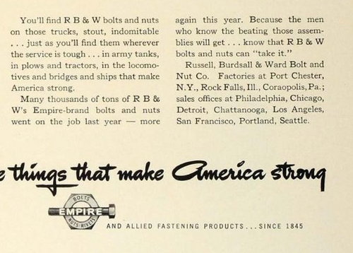 RBW Bolt 1942 advertisement