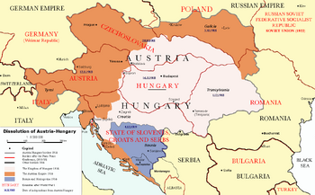 Dissolution of Austria-Hungary