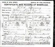 Marriage Certificate