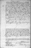 Marriage certificate (to Hendrika Anthonetta Reemer)