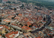 Aerial photography of Sopron