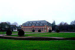 Orangerie w Darmstadt - fasada pd