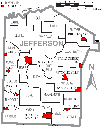 Category:Maps of Jefferson County, Pennsylvania | Familypedia | Fandom