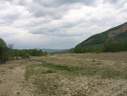 The Bâsca Chiojdului River near Cătina