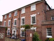 The Old House in Church Lane, Eaton, where he lived before moving in to central Norwich. At the time he lived here The Old House was known as Shrublands.