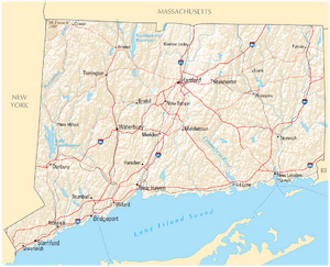 Map of Connecticut NA cropped