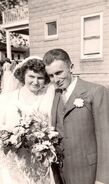 Kenneth Kiel Doty and Doris Irene Hunt wedding