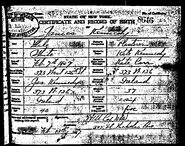 1907 birth certificate