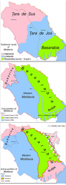 Partitions of Moldavia