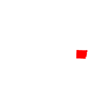 Map of Ohio highlighting Belmont County