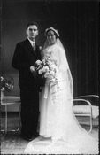 Arie Bremer (1909-1980) and Cornelia Pieternella Boot (1910-1985), wedding day 22 September 1938