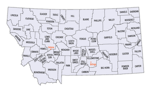 Montana counties