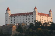 Bratislava Hrad z juhovychodu