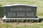 Jensen Barca tombstone