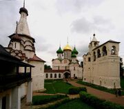 Russia-Suzdal-St Euthymius Monastry-Transfiguration Cathedral-Belfry