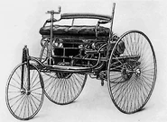 The world's first motorcar, built in Mannheim by Karl Benz in 1885