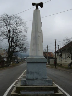 Memorial monument of Tazlău