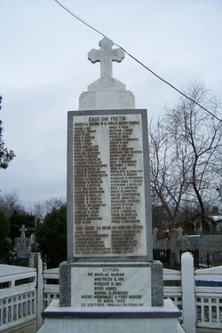 Memorial monument in Voetin