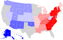 US states by date of statehood RWB dates