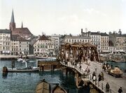 Stettin Lange Brucke (1890-1900)