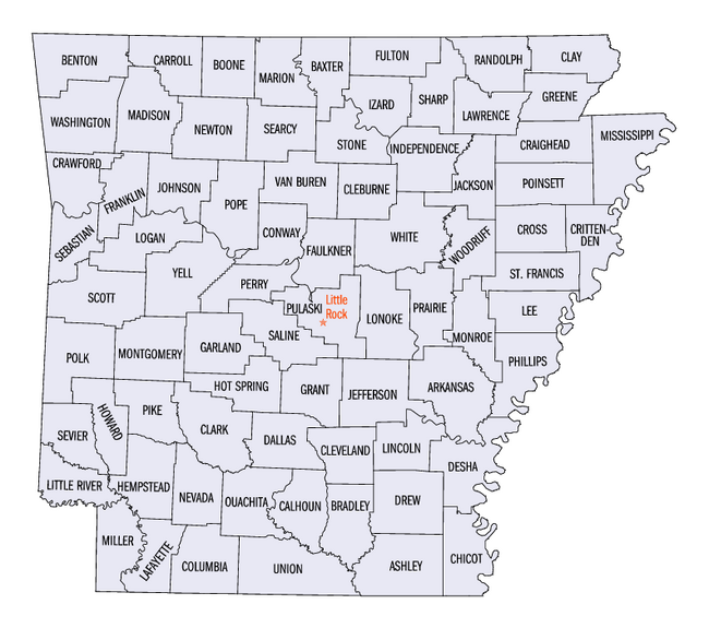 Arkansas counties