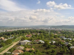 View of Vaslui from the northern outskirts