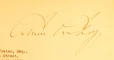 Calvin Coolidge Signature