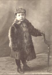 The coat that cioned his nick name Teddy.