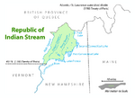 Indian stream map