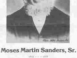 Moses Martin Sanders (1803-1878)