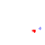 A state map highlighting Lee County in the southern part of the state. It is medium in size.