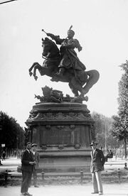 Monument to Jan III Sobieski in Lviv