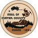 Seal of Custer County, Idaho