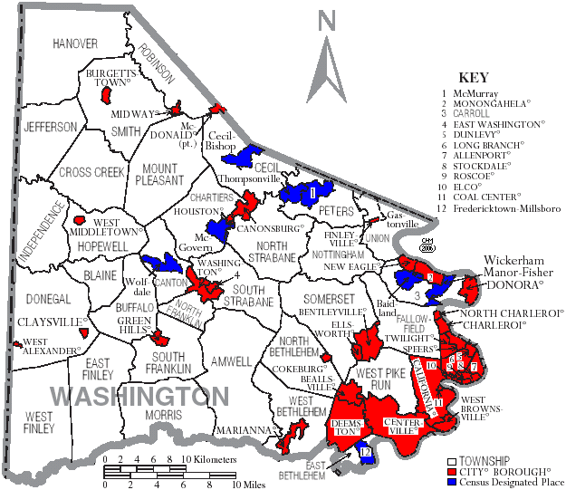 Category:Maps of Washington County Pennsylvania Familypedia Fandom