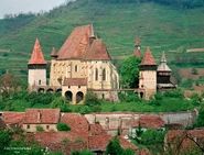 Fortified church in Biertan