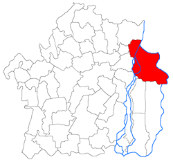 Location of Brăila