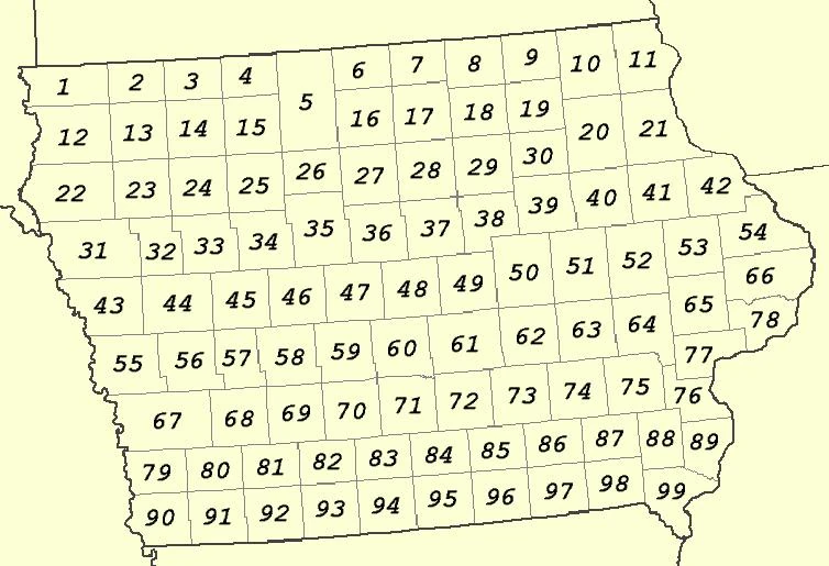 List of counties in Iowa Familypedia Fandom