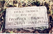 Skinner-Grace tombstone